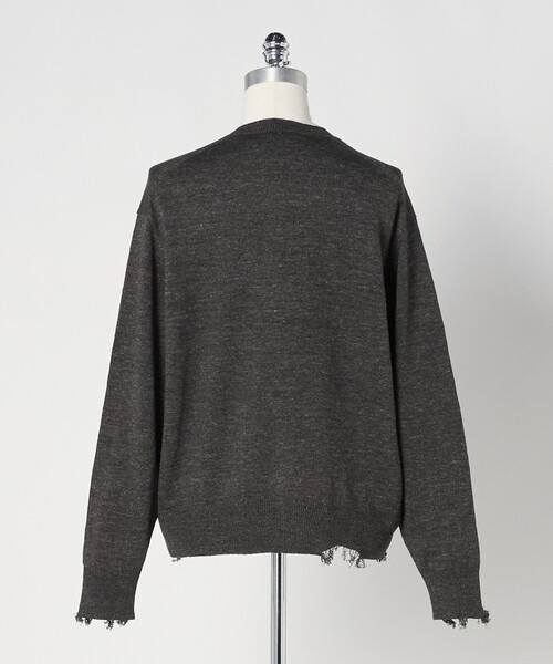 LOEFF(ロエフ)の「<LOEFF>ダメージ ニット プルオーバー UNISEX(ニット/セーター・レディース・ダークブラウン/ダークグレー・0/1/2)」の17枚目の写真