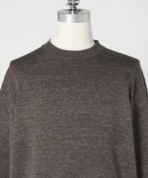 LOEFF(ロエフ)の「<LOEFF>ダメージ ニット プルオーバー UNISEX(ニット/セーター・レディース・ダークブラウン/ダークグレー・0/1/2)」の12枚目の写真