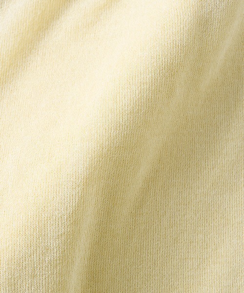 three dots(スリードッツ)の「Double layer pullover(ニット/セーター・レディース・グレー/ライトブルー/イエロー・SMALL)」の10枚目の写真