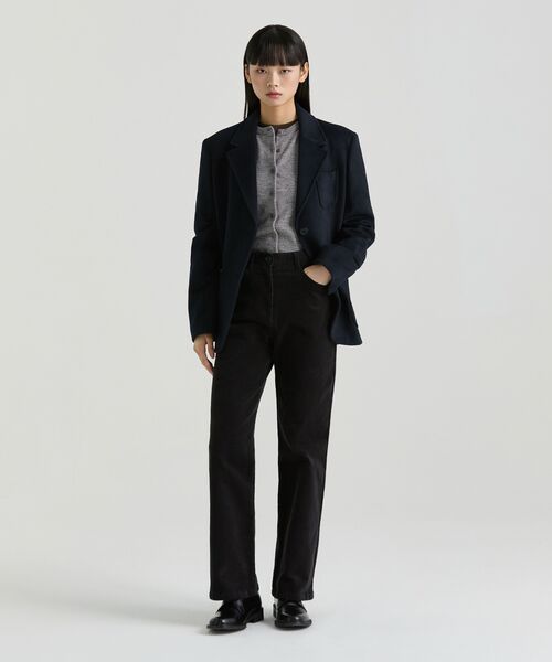 MUSINSA STANDARD WOMAN（ムシンサスタンダードウーマン）の「ウィメンズエッセンシャルラウンドネックカーディガン[ミディアムグレー]（カーディガン/ボレロ・レディース・その他・SMALL/X-SMALL/MEDIUM/LARGE）」の14枚目の写真
