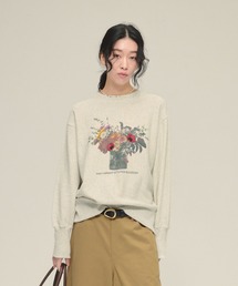 eL | 【eL】Fower Photo Sweat/641225(スウェット)