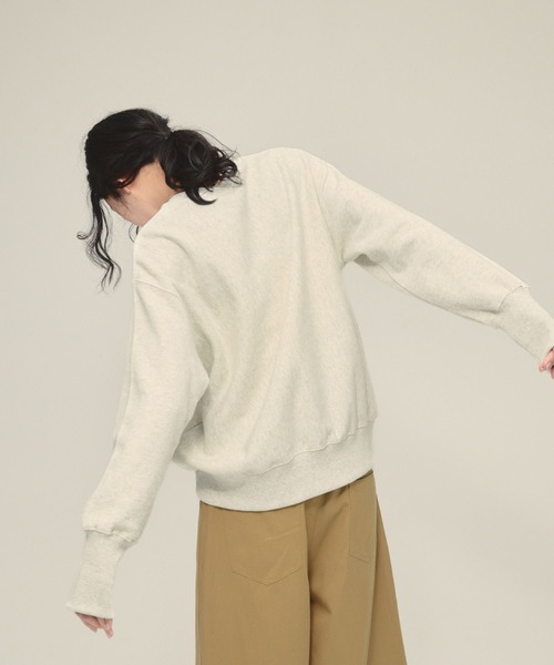 eL(エル)の「【eL】Fower Photo Sweat/641225(スウェット・レディース・ネイビー系/ホワイト系その他・FREE)」の8枚目の写真