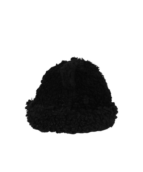 BASICKS（ベイシックス）の「BEAR BEANIE（ニットキャップ/ビーニー・メンズ・ブラック/ダークブラウン・MEDIUM/SMALL）」の4枚目の写真