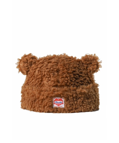 BASICKS（ベイシックス）の「BEAR BEANIE（ニットキャップ/ビーニー・メンズ・ブラック/ダークブラウン・MEDIUM/SMALL）」の7枚目の写真