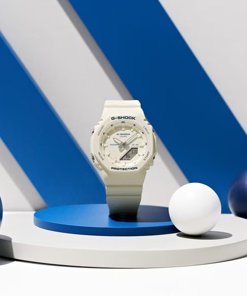 G-SHOCK(ジーショック)の「G-SHOCK/ジーショック 腕時計 GMA-P2100BA-7AJF(アナログ腕時計・レディース・オフホワイト・FREE)」の2枚目の写真