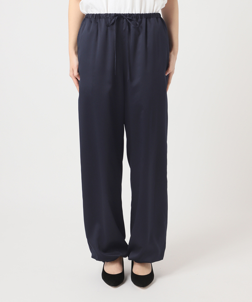 CITYSHOP（シティーショップ）の「SATIN EASY パンツ（その他パンツ・レディース・ベージュ/ネイビー・36/38）」の12枚目の写真