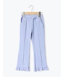 Samansa Mos2 Lagom（サマンサモスモスラーゴム）の「カットツイル裾フリルフレアパンツ（その他パンツ）」