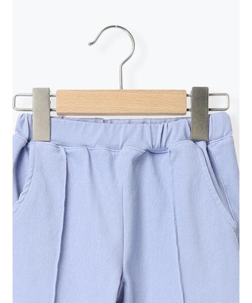 Samansa Mos2 Lagom(サマンサモスモスラーゴム)の「カットツイル裾フリルフレアパンツ(その他パンツ・キッズ・サックスブルー/キナリ・100/110/120/95/130)」の5枚目の写真