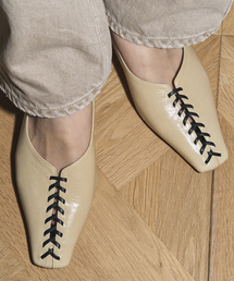 《追加》GRISE4cmレザーBRAIDEDパンプス