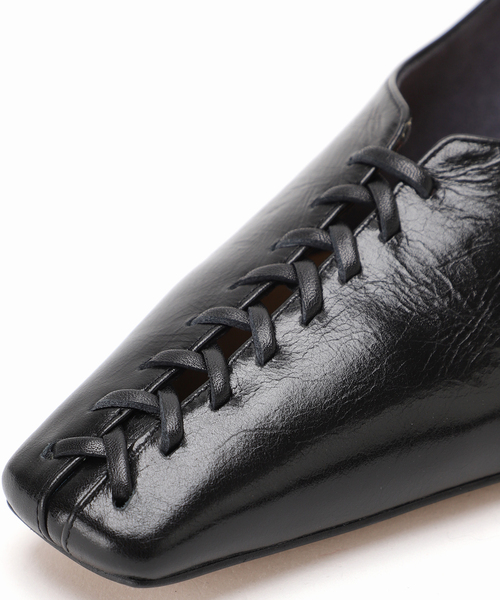 GRISE（グリーズ）の「《追加》GRISE4cmレザーBRAIDEDパンプス（パンプス・レディース・ブラック/ベージュ/ゴールド・22cm/22.5cm/23cm/23.5cm/24cm/24.5cm/25cm）」の16枚目の写真