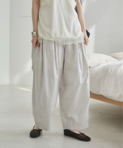 ANGIE（アンジー）の「【セットアップ対応】ストライプイージーパンツ（その他パンツ・レディース・ピンク系その他/ブルー系その他/ホワイト系その他・FREE）」の16枚目の写真