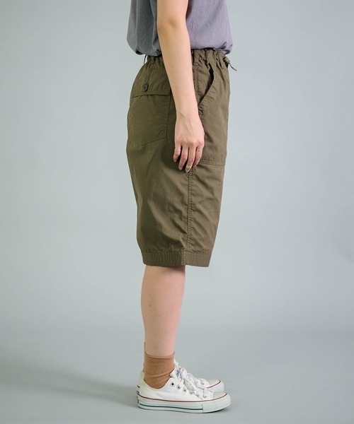 OMNIGOD（オムニゴッド）の「[OMNIGOD womens / オムニゴッド] NCウェザー イージーベーカーショートパンツ（その他パンツ・レディース・オリーブ/ベージュ・1）」の15枚目の写真