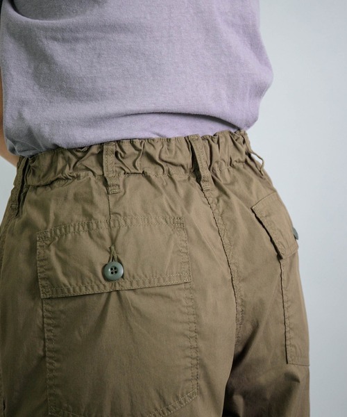 OMNIGOD（オムニゴッド）の「[OMNIGOD womens / オムニゴッド] NCウェザー イージーベーカーショートパンツ（その他パンツ・レディース・オリーブ/ベージュ・1）」の20枚目の写真