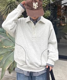 CIAOPANIC TYPY | 【UNISEX】裏毛襟付きスウェット(スウェット)
