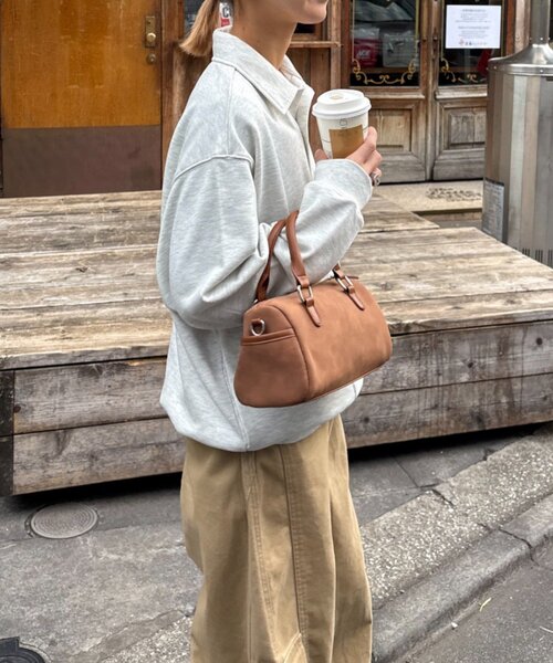 CIAOPANIC TYPY（チャオパニックティピー）の「【UNISEX】裏毛ポロスウェット（ポロシャツ・レディース・ブラック/グレー/イエロー・MEDIUM/LARGE）」の20枚目の写真