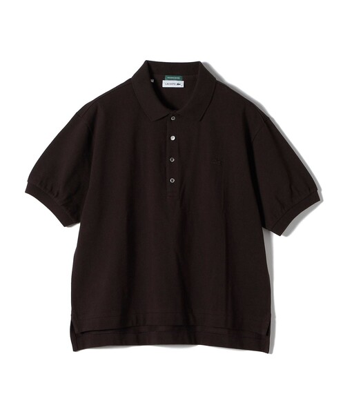 LACOSTE(ラコステ)の「【SHIPS別注】LACOSTE:〈洗濯機可能〉ポロシャツ(ポロシャツ・レディース・ネイビー/ホワイト/ピンク/ブラウン/ブラック・ONE SIZE)」の20枚目の写真