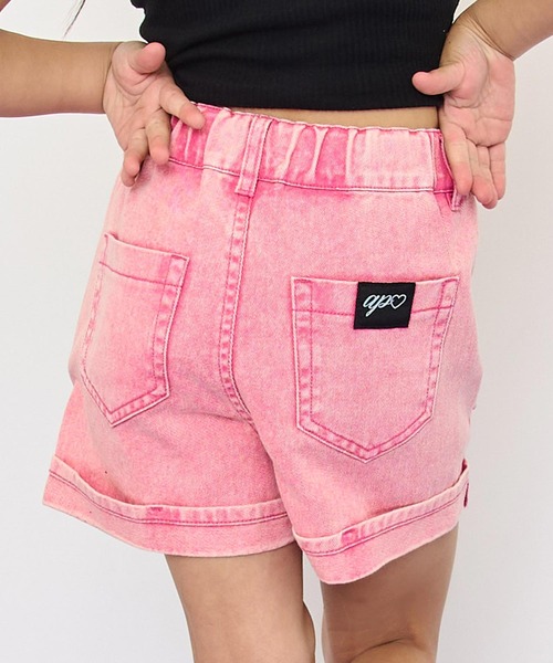 ANAP kids(アナップキッズ)の「ハートバックルデニムショートパンツ(その他パンツ・キッズ・ブラック/ブルー/ピンク・130/120/110)」の16枚目の写真
