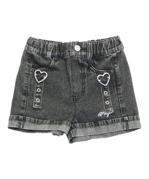 ANAP kids(アナップキッズ)の「ハートバックルデニムショートパンツ(その他パンツ・キッズ・ブラック/ブルー/ピンク・130/120/110)」の20枚目の写真