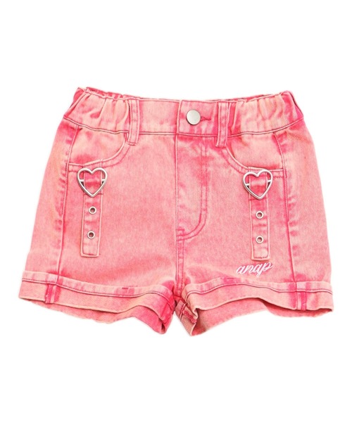 ANAP kids(アナップキッズ)の「ハートバックルデニムショートパンツ(その他パンツ・キッズ・ブラック/ブルー/ピンク・130/120/110)」の21枚目の写真