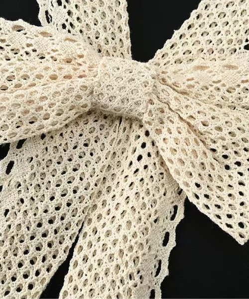 French Lace Stitching Long Dress（ワンピース）｜LA POMME petit