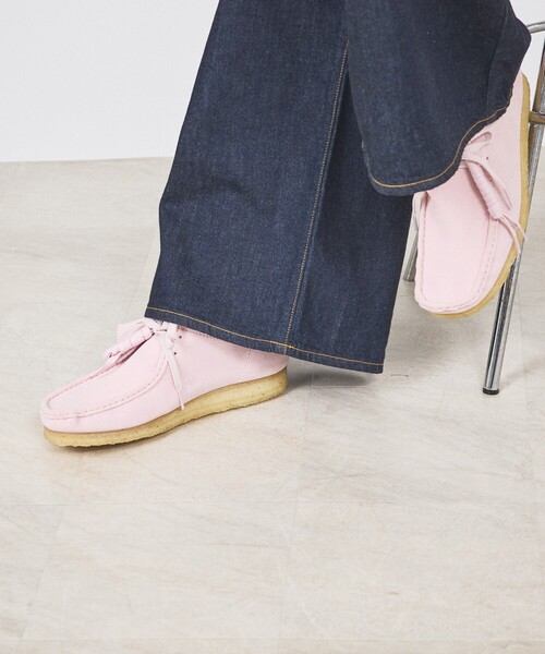 Clarks（クラークス）の「【Clarks /クラークス】Wallabee Maple Suede /クラークス ワラビー（モカシン/デッキシューズ・メンズ・イエロー系その他/ピンク系その他・7/8.5/8/7.5）」の21枚目の写真