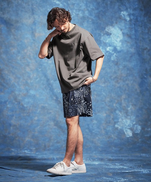 Jih Nunc(ジーヌンク)の「mt10233-ロゴ刺繍ルーズシルエットTシャツ(JIH-R1185)(Tシャツ/カットソー・メンズ・チャコール/ホワイト/ブラック・L/M/S)」の20枚目の写真