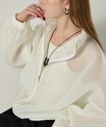 enhaut（アンオート）の「シアーダンボールスタンドジップ（ブルゾン）」