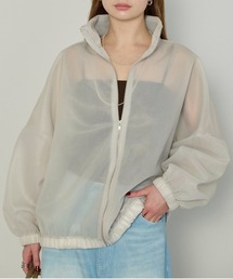 enhaut（アンオート）の「シアーダンボールスタンドジップ（ブルゾン）」