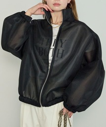 enhaut（アンオート）の「シアーダンボールスタンドジップ（ブルゾン）」