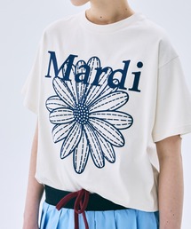【日本限定カラー】TSHIRT FLOWERMARDI NEEDLEWORK / Tシャツ フラワーマルディ ニードル ワーク