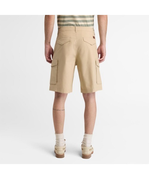 Timberland(ティンバーランド)の「ポプリン カーゴ ショーツ メンズ(カーゴパンツ・メンズ・ベージュ・30inch/32inch/34inch/36inch/38inch)」の4枚目の写真