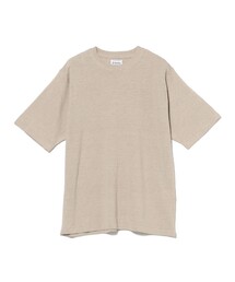 fennica | Yonetomi / AMA LINEN KNIT TEE リネン Tシャツ(Tシャツ/カットソー)