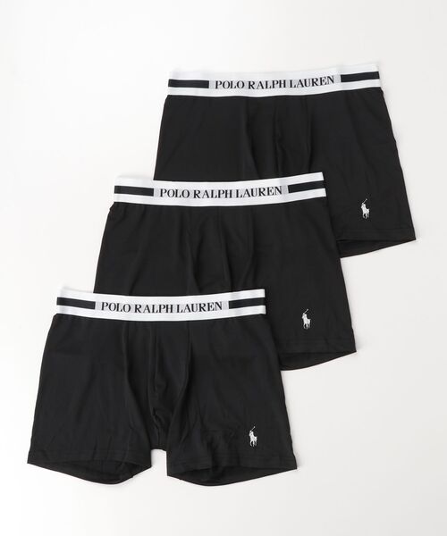POLO RALPH LAUREN】【3枚組】マイクロファイバーボクサーブリーフ
