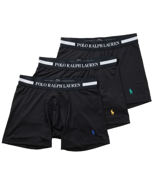 POLO RALPH LAUREN】【3枚組】マイクロファイバーボクサーブリーフ