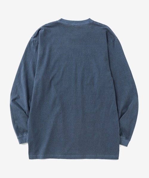 rehacer(レアセル)の「rehacer : Flower Cycle Vintage L/ST-Shirt / フラワーサイクルヴィンテージ ロングスリーブ T shirt(Tシャツ/カットソー・レディース・スミクロ/ネイビー/ホワイト・MEDIUM/SMALL)」の4枚目の写真