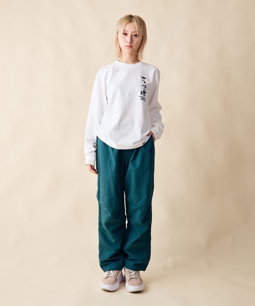 rehacer(レアセル)の「rehacer : Flower Cycle Vintage L/ST-Shirt / フラワーサイクルヴィンテージ ロングスリーブ T shirt(Tシャツ/カットソー・レディース・スミクロ/ネイビー/ホワイト・MEDIUM/SMALL)」の12枚目の写真