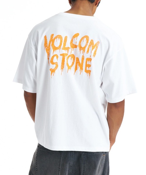 VOLCOM（ボルコム）の「VOLCOM/ボルコム メンズ 半袖 Tシャツ VST261007（Tシャツ/カットソー・メンズ・セージグリーン/ホワイト/ブラック・M/L）」の5枚目の写真