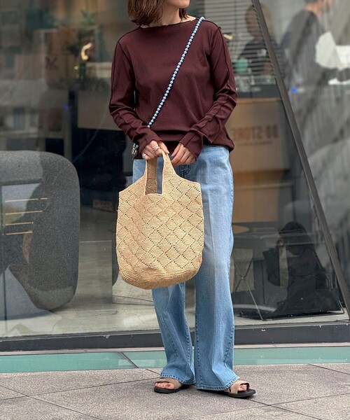 NOLLEY’S（ノーリーズ）の「NOLLEYS スマホストラップ L（チャーム・レディース・オフホワイト/サックスブルー/パープル・FREE）」の6枚目の写真