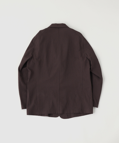 Product Twelve（プロダクトトゥエルブ）の「Product Twelve（プロダクトトゥエルブ）Techno Wool Work Jacket（その他アウター・メンズ・ブラウン/ブラック・3/1/2）」の3枚目の写真