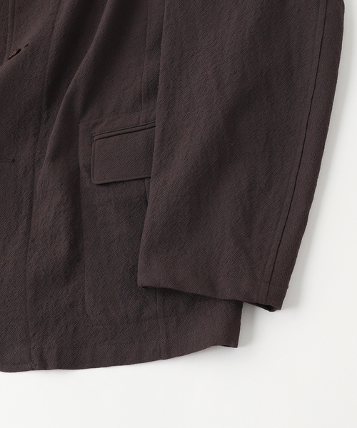 Product Twelve（プロダクトトゥエルブ）の「Product Twelve（プロダクトトゥエルブ）Techno Wool Work Jacket（その他アウター・メンズ・ブラウン/ブラック・3/1/2）」の5枚目の写真