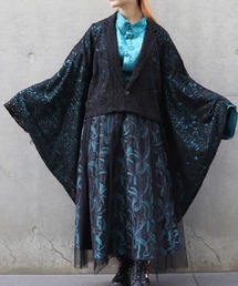 REZEN（リゼン）の「レース和袖ショートジャケット（ブルゾン）」