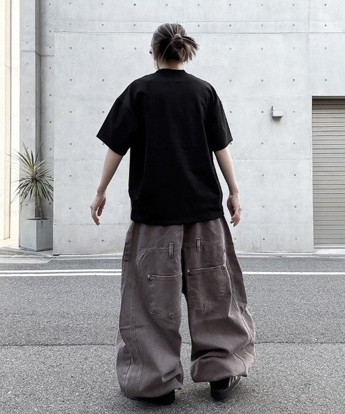 YACA(ヤーカ)の「Loose Denim Pigment PT/ルーズデニムピグメントパンツ【unisex item】(チノパンツ・レディース・チャコールグレー/ブラウン/アイボリー・FREE)」の20枚目の写真
