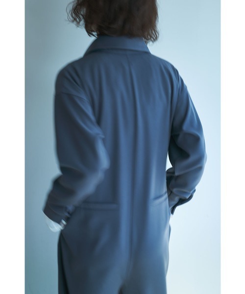 marjour（マージュール）の「SHIRT PANTS DRESS（サロペット/オーバーオール・レディース・ブラック/チャコールグレー・M/S）」の21枚目の写真