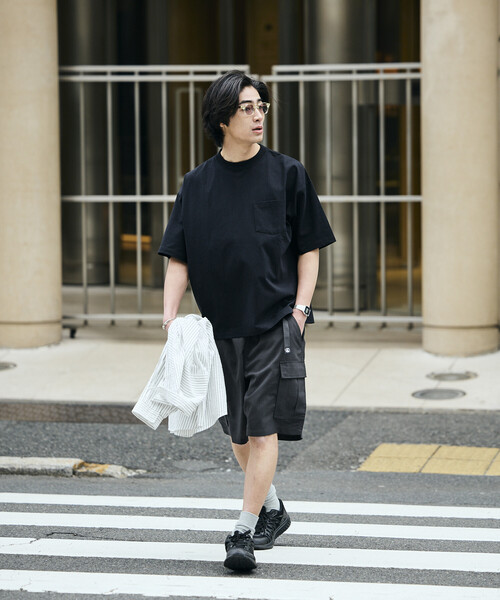 FREAK'S STORE(フリークスストア)の「限定展開 AiRide/エアライド ポケッタブル クライミングカーゴショーツ/吸水速乾/UVカット(カーゴパンツ・メンズ・オリーブ/チャコールグレー/ブラック・LARGE/MEDIUM/SMALL)」の21枚目の写真