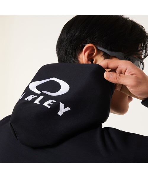OAKLEY(オークリー)の「オークリー ENHANCE QD FLEECE HOODIE EVO 4.7/フーディー/スポーツ・トレーニング/MENS/メンズ/吸汗速乾/OAKLEY(パーカー・メンズ・ブラック/ライトグレー/ネイビー・S/XS/M/XL)」の8枚目の写真