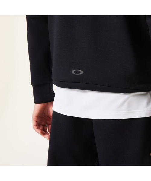 OAKLEY(オークリー)の「オークリー ENHANCE QD FLEECE HOODIE EVO 4.7/フーディー/スポーツ・トレーニング/MENS/メンズ/吸汗速乾/OAKLEY(パーカー・メンズ・ブラック/ライトグレー/ネイビー・S/XS/M/XL)」の9枚目の写真