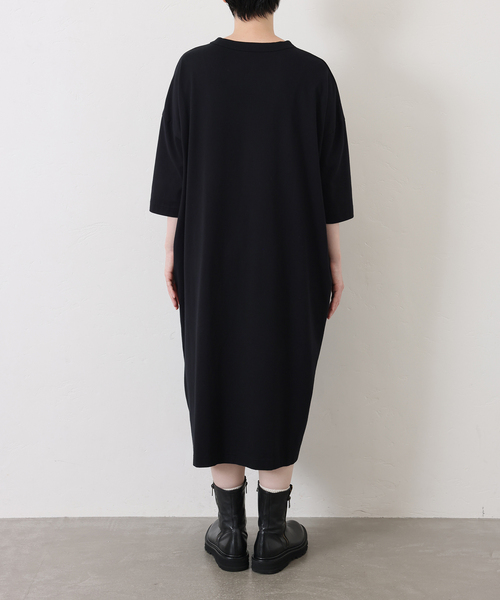 JOURNAL STANDARD LUXE(ジャーナルスタンダード ラックス)の「《追加》クラシックテンジク スタンダードクルーネックワンピース(ワンピース・レディース・ブラック・MEDIUM/SMALL)」の9枚目の写真