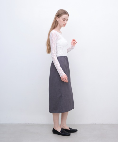 Launa lea（ラウナレア）の「【26春夏新作】スクエアトゥクラシックローファー(0617)（ローファー・レディース・シルバー/ブラック/アイボリー/イエロー・22.0cm/22.5cm/23.0cm/23.5cm/24.0cm/24.5cm/25.0cm）」の22枚目の写真
