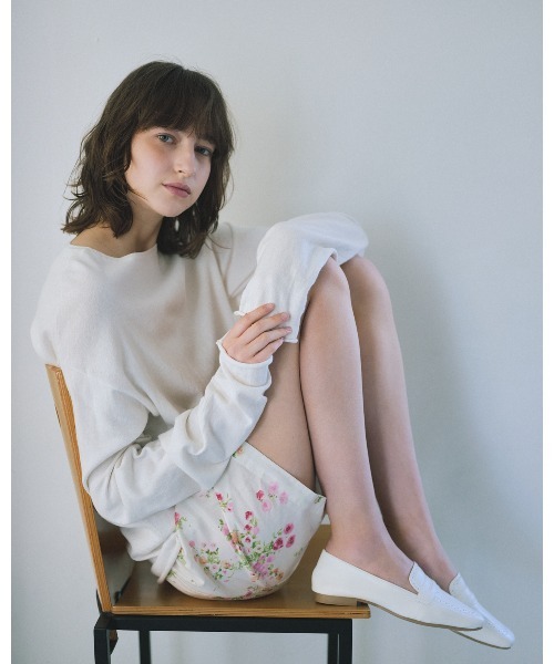 Launa lea（ラウナレア）の「【26春夏新作】スクエアトゥクラシックローファー(0617)（ローファー・レディース・シルバー/ブラック/アイボリー/イエロー・22.0cm/22.5cm/23.0cm/23.5cm/24.0cm/24.5cm/25.0cm）」の5枚目の写真