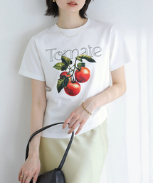 La TOTALITE | 【洗える】fruit print Tシャツ(Tシャツ/カットソー)